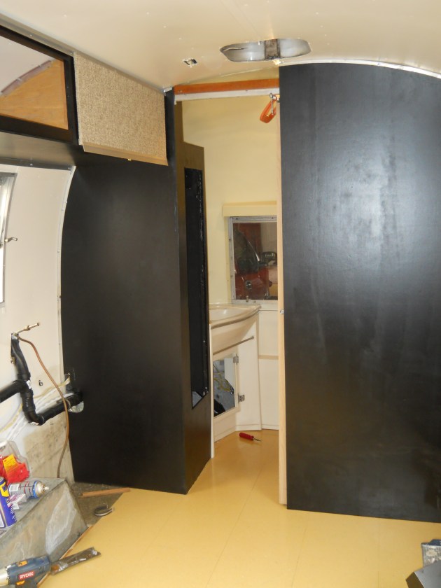 Walls and Upper Cabinet