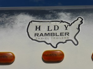 1965 Holiday Rambler Faded Decal