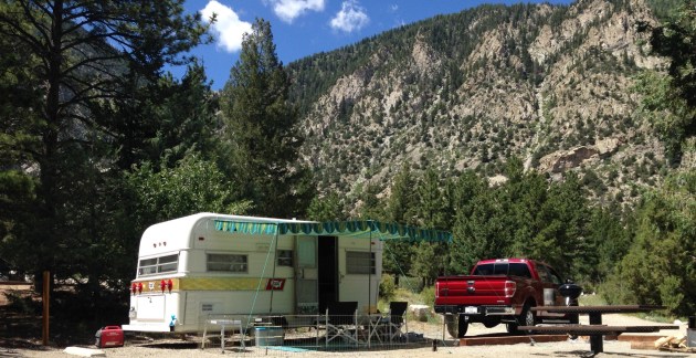 Site #5, Mt. Princeton Campground
