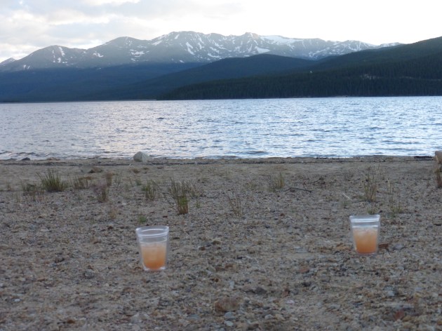 Aah! Sunset cocktails :-)